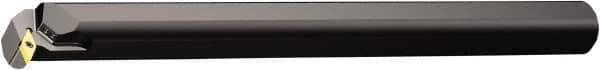 Sandvik Coromant - 33mm Min Bore Diam, 300mm OAL, 25mm Shank Diam, A..SVUBR/L..HP-D Indexable Boring Bar - VBMT 221, VBMT 11 03 04 Insert, Screw or Clamp Holding Method - Eagle Tool & Supply