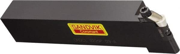 Sandvik Coromant - CRDC, Right Hand Cut, 32mm Shank Height x 25mm Shank Width, Neutral Rake Indexable Turning Toolholder - 170mm OAL, RCGX 12 07 00 Insert Compatibility, Series T-Max - Eagle Tool & Supply