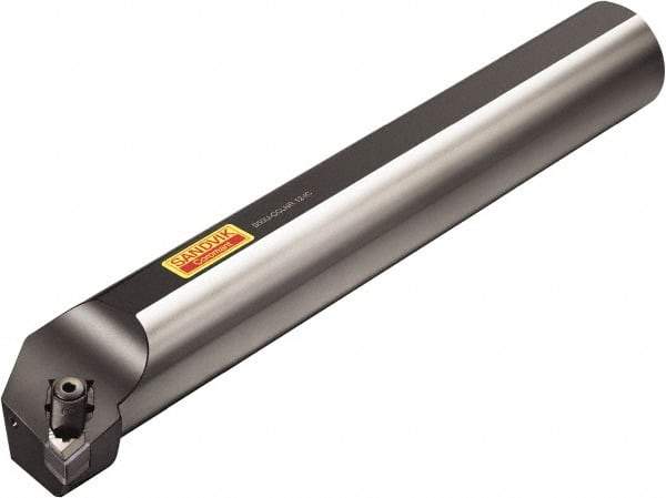 Sandvik Coromant - 70mm Min Bore Diam, 350mm OAL, 50mm Shank Diam, S..CCLNR/L Indexable Boring Bar - CNG 452, CNGN 12 07 08 Insert - Eagle Tool & Supply
