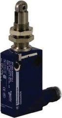 Telemecanique Sensors - DP, NC/NO, 240 VAC, 5 Pin M12 Male Terminal, Roller Plunger Actuator, General Purpose Limit Switch - IP66, IP67, IP68 IPR Rating - Eagle Tool & Supply