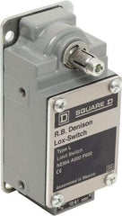 Square D - 10 Amp, NC Configuration, Left Hand Operation, Rope Operated Limit Switch - Automatic Reset, Cable Pull, 600 VAC - Eagle Tool & Supply