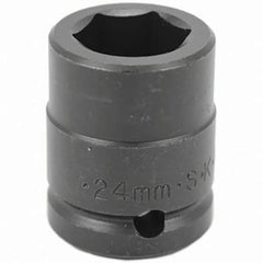 SK - Impact Socket - 3/4"DR 24MM IMPACT SOCKET - Eagle Tool & Supply