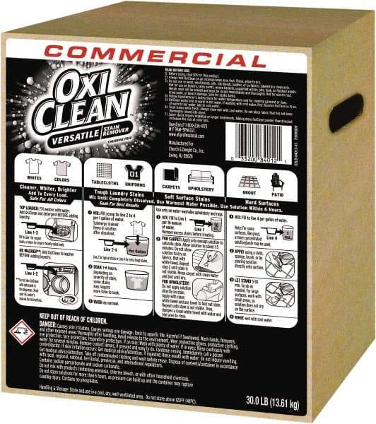 Oxi Clean - 30 Lb Powder Laundry Detergent - Regular Scent - Eagle Tool & Supply