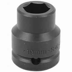 SK - Impact Socket - 3/4"DR 19MM IMPACT SOCKET - Eagle Tool & Supply