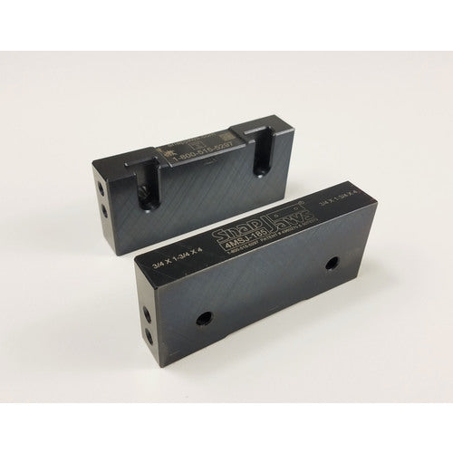 Machine Soft Jaw 4 × 3/4 × 1-3/4 1 Pr - Exact Industrial Supply