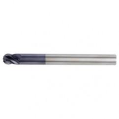 3/4x3/4x1x6 Ball Nose 4FL Carbide End Mill-Round Shank-TiAlN - Eagle Tool & Supply