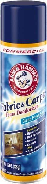 Arm & Hammer - 15 oz Aerosol Carpet Deodorizer - Fresh Scent, Use on Carpet, Curtains & Fabrics - Eagle Tool & Supply