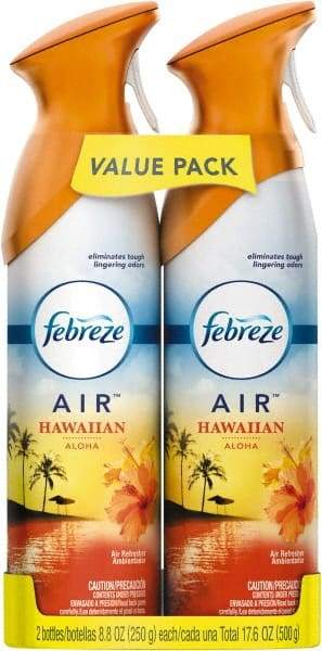 Febreze - 8.8 oz Aerosol Can Air Freshener - Liquid, Hawaiian Aloha Scent - Eagle Tool & Supply