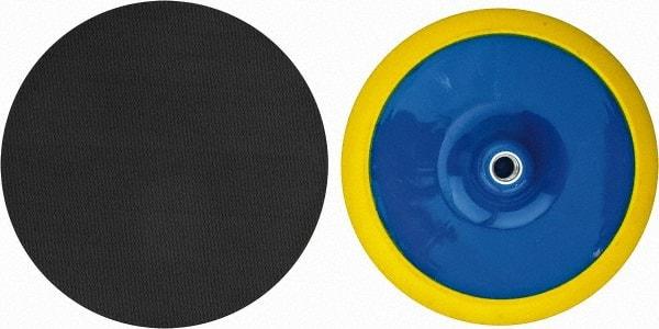 Tru-Maxx - 8" Diam Hook & Loop Disc Backing Pad - Medium Density, 6,800 RPM - Eagle Tool & Supply