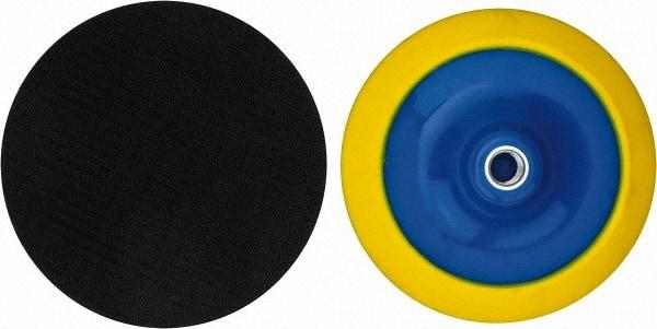 Tru-Maxx - 6" Diam Hook & Loop Disc Backing Pad - Medium Density, 7,500 RPM - Eagle Tool & Supply