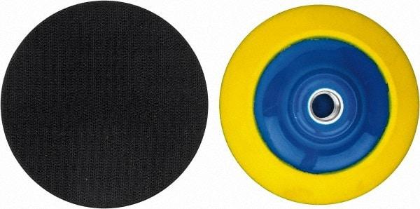 Tru-Maxx - 4-1/2" Diam Hook & Loop Disc Backing Pad - Medium Density, 8,200 RPM - Eagle Tool & Supply
