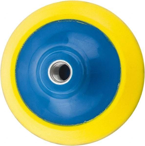 Tru-Maxx - 5" Diam Adhesive/PSA Disc Backing Pad - Hard Density, 7,800 RPM - Eagle Tool & Supply