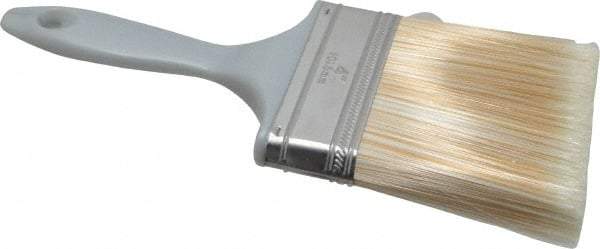 Premier Paint Roller - 4" Synthetic Varnish Brush - 3-1/2" Bristle Length, 6-1/2" Plastic Handle - Eagle Tool & Supply