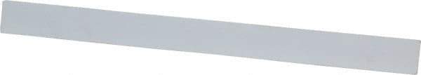 Made in USA - 600 Grit Aluminum Oxide Rectangular Polishing Stone - Super Fine Grade, 1/2" Wide x 6" Long x 1/4" Thick - Eagle Tool & Supply