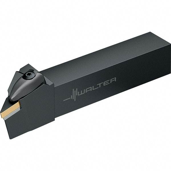 Walter - DVJN, Left Hand Cut, 32mm Shank Height x 25mm Shank Width, Negative Rake Indexable Turning Toolholder - 170mm OAL, VN..1604.. Insert Compatibility, Series Walter Turn - Eagle Tool & Supply