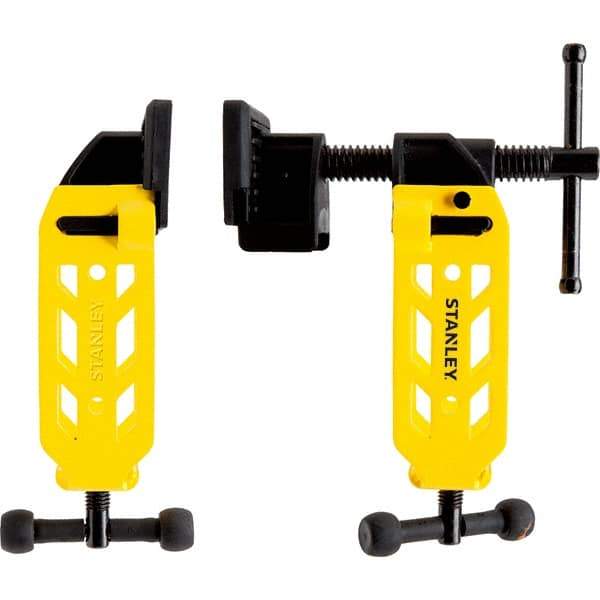 Stanley - 4" Capacity, 2-1/16" Throat Depth, Bar Clamp - 400 Lb Clamping Pressure - Eagle Tool & Supply
