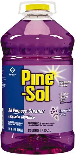 Pine-Sol - 144 oz Bottle All-Purpose Cleaner - Liquid, Lavender - Eagle Tool & Supply