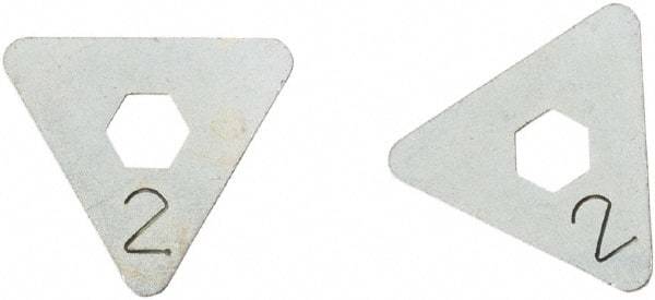 SEYMOUR-MIDWEST - 2 Piece, 3 Setting, Size 2 Gauge Rake Cam Set - Use with CAM Gauge Rake - Eagle Tool & Supply