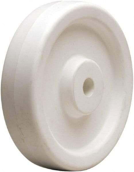 Hamilton - 6 Inch Diameter x 1-1/2 Inch Wide, Polyolefin Caster Wheel - 600 Lb. Capacity, 1-5/8 Inch Hub Length, 5/8 Inch Axle Diameter, Plain Bore Bearing - Eagle Tool & Supply
