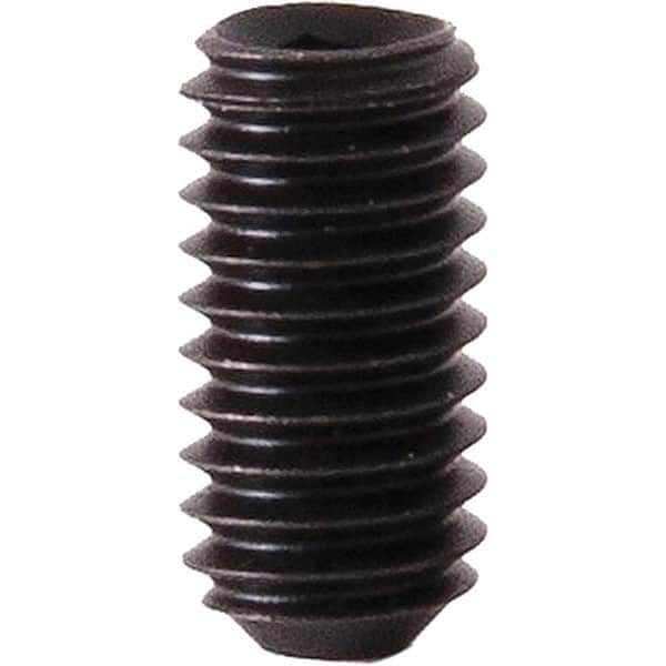 TE-CO - 1/2-13, Steel, Black Oxide Finish, Edge Clamp Screw - Eagle Tool & Supply