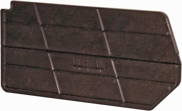 Durham - 4-15/16" Wide x 10-1/4" High, Black Bin Divider - Use with PB30230 - Eagle Tool & Supply