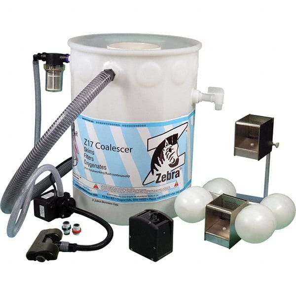 Zebra Skimmers - Fluid Filters & Aerators Type: Coalescent Filter Maximum Flow Rate (LPM): 3.78 - Eagle Tool & Supply