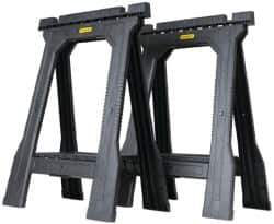Stanley - 23" High x 5" Wide x 32" High Twinpack Sawhorse - For Use with 2 x 4 in Construction Applications - Eagle Tool & Supply