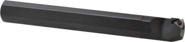 Hertel - Internal Thread, Right Hand Cut, 1-1/4" Shank Width Indexable Threading Toolholder - 8" OAL, 16IR Insert Compatibility, HSI Toolholder, Series HSIR - Eagle Tool & Supply