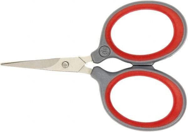 Clauss - 1" LOC, 3" OAL Titanium Scissors - Plastic Handle, For Paper, Fabric - Eagle Tool & Supply
