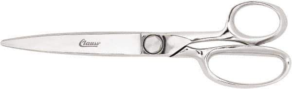 Clauss - 7" LOC, 10" OAL Trimmers - Steel Handle, For Paper, Fabric - Eagle Tool & Supply