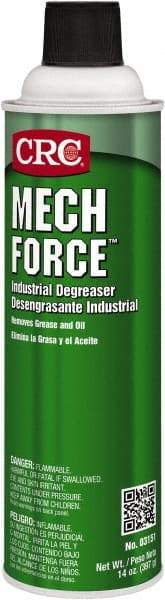 CRC - 20 oz Aerosol Cleaner/Degreaser - Aerosol, Nonchlorinated Blend of Organic Solvents - Eagle Tool & Supply