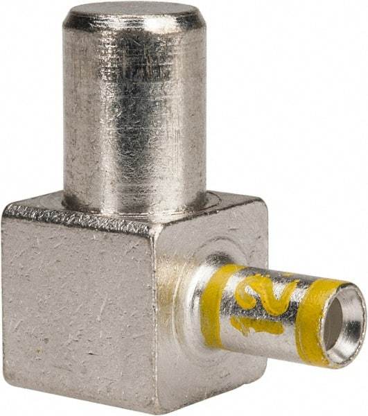 Thomas & Betts - 600 Volt, 12 to 10 AWG, Male Pigtail Connector - 3/8 Inch Long Wire Strip, Yellow, CSA Certified, RoHS Compliant, UL File Y - Eagle Tool & Supply