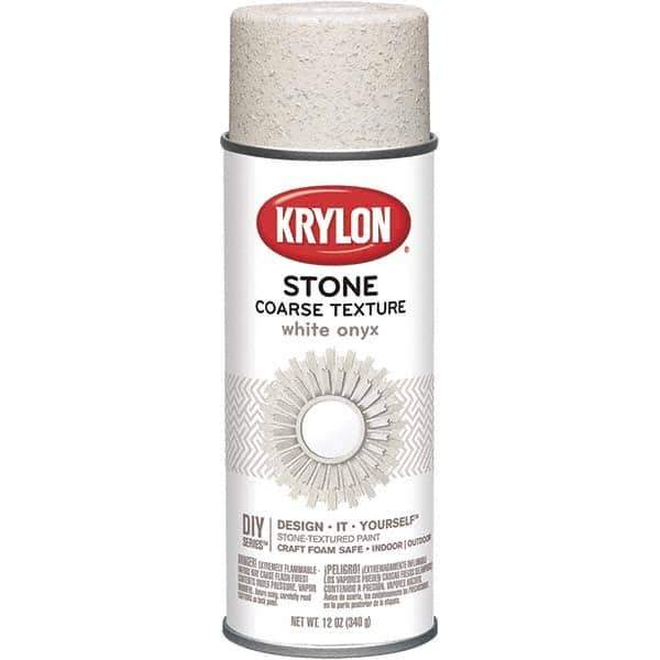 Krylon - White Onyx, Textured, Craft Paint Spray Paint - 12 oz Container - Eagle Tool & Supply