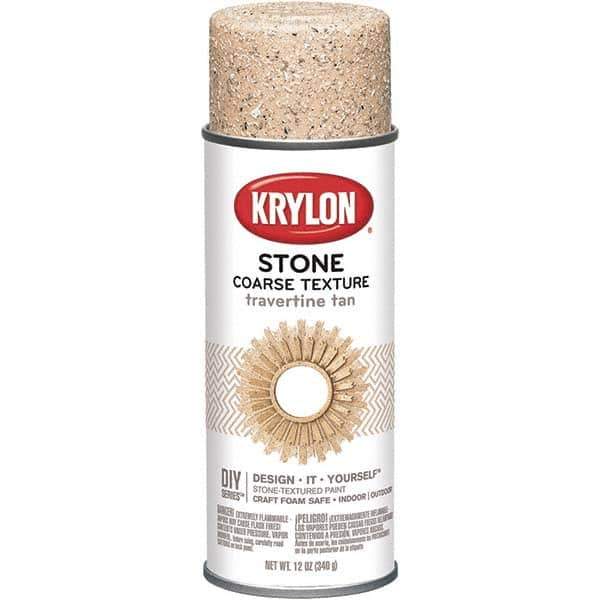 Krylon - Travertine Tan, Textured, Craft Paint Spray Paint - 12 oz Container - Eagle Tool & Supply