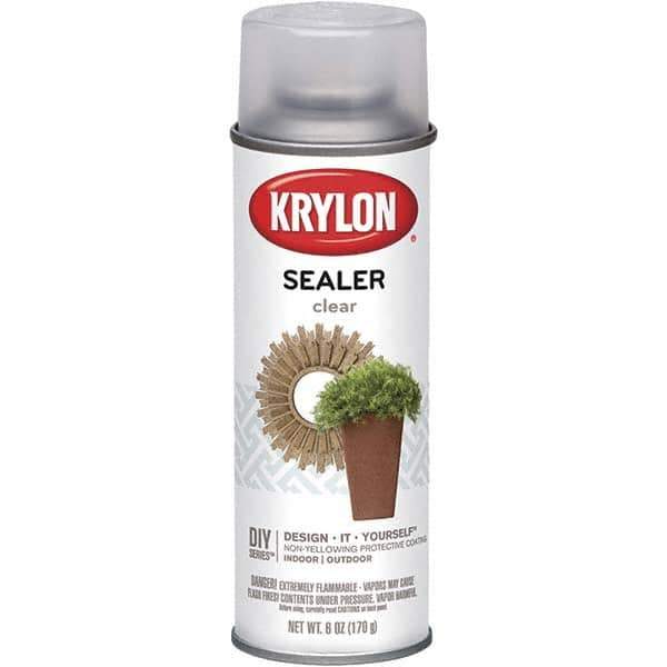 Krylon - Clear, Gloss, Protective Coating Spray Paint - 6 oz Container - Eagle Tool & Supply