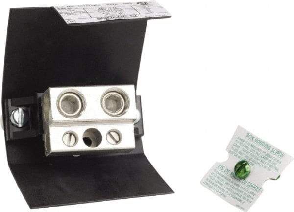 Square D - Circuit Breaker Neutral Assembly - 4, 14-1/0 AWG - Eagle Tool & Supply