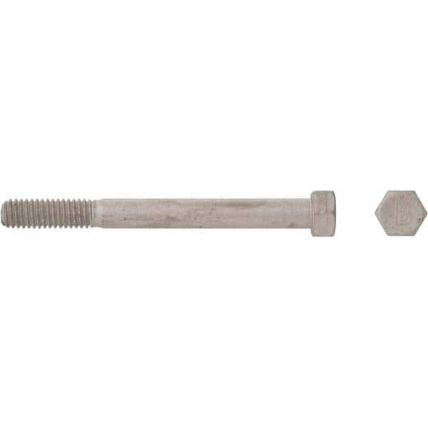 Bowmalloy - 7/16-20, 4-1/2" Long Hex Head Cap Screw - Eagle Tool & Supply