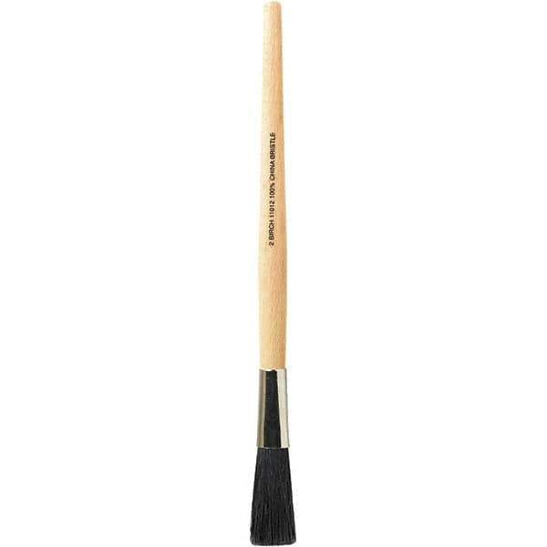 Bestt-Liebco - 1/2" Oval Hog Sash Brush - Wood Sash Handle - Eagle Tool & Supply