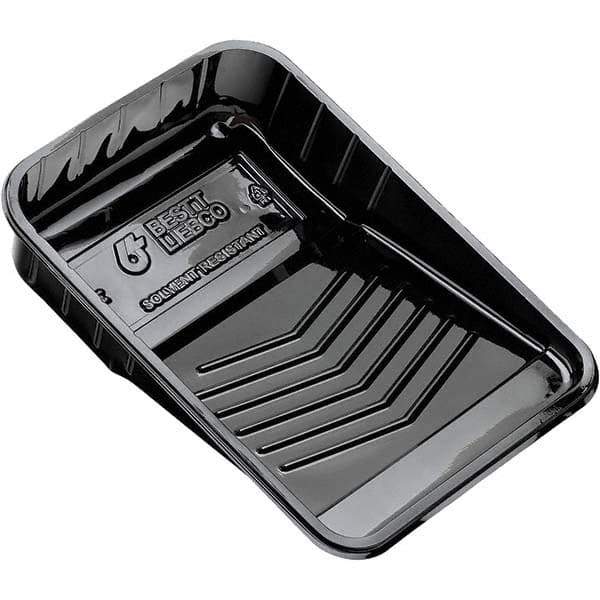 Bestt-Liebco - 9" Roller Compatible Paint Tray Liner - 2 Qt Capacity, 9" Wide, Plastic - Eagle Tool & Supply