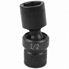 SK - Impact Socket - 1/4"DR 1/2" SWIVEL IMPACT SOCKET - Eagle Tool & Supply