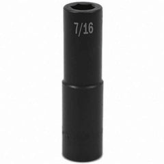 SK - Impact Socket - 1/2"DR 7/16" DEEP IMPACT SOCKET - Eagle Tool & Supply