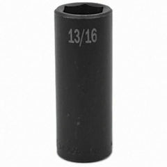 SK - Impact Socket - 1/2"DR 13/16" DEEP IMPACT SOCKET - Eagle Tool & Supply