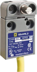 Square D - SPDT, NC/NO, 240 VAC, Prewired Terminal, Rotary Head Actuator, General Purpose Limit Switch - 1, 2, 4, 6, 6P NEMA Rating, IP67 IPR Rating - Eagle Tool & Supply