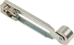 Square D - 0.88-4 Inch Long, Steel Body, Limit Switch Lever Arm - Iron Roller, For Use with Limit Switches - Eagle Tool & Supply