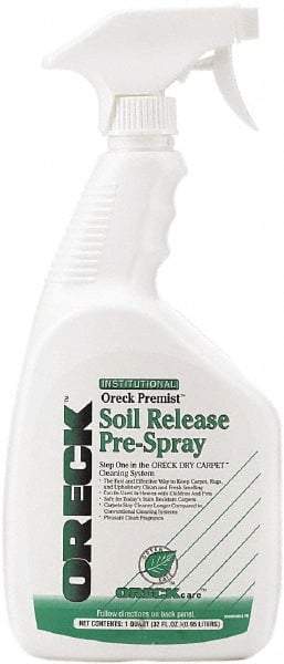 Oreck - 0.25 Gal Bottle Carpet Cleaner - Eagle Tool & Supply