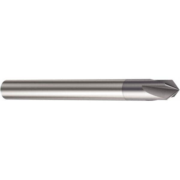 Sandvik Coromant - 0.059" Diam 4 Flute Single End Solid Carbide Chamfer Mill - Eagle Tool & Supply