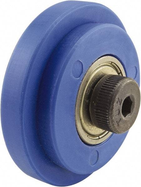 80/20 Inc. - Open Shelving Roller Wheels - Nylon, Use with 40 Series - Eagle Tool & Supply