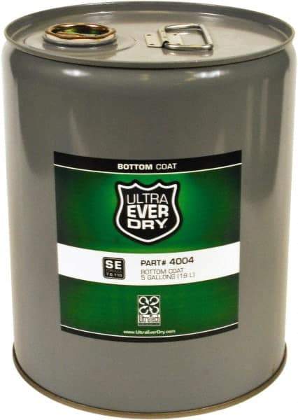 UltraTech - 5 Gal Metal Can Semi-Flat White Acrylic Coating - Approximately 250 Sq Ft/Gal Coverage, 528 g/L VOC Content, Direct to Metal - Eagle Tool & Supply