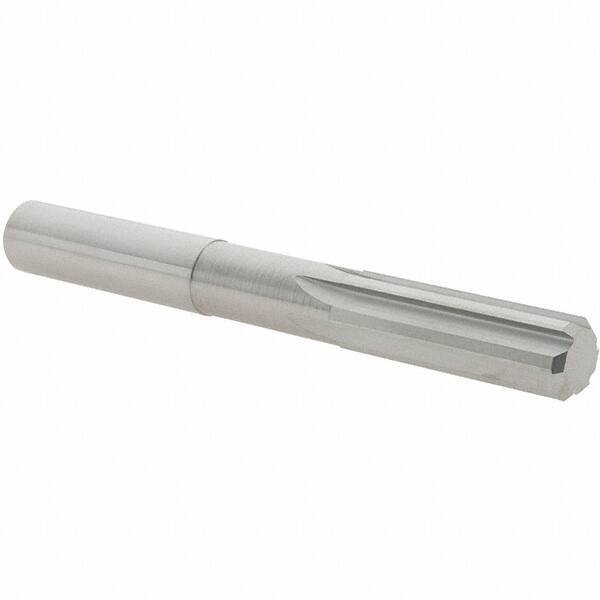 OSG - 13/32" Solid Carbide Chucking Reamer - Straight Flute, 3/8" Straight Shank, 1-1/4" Flute Length, 3-1/2" OAL - Eagle Tool & Supply