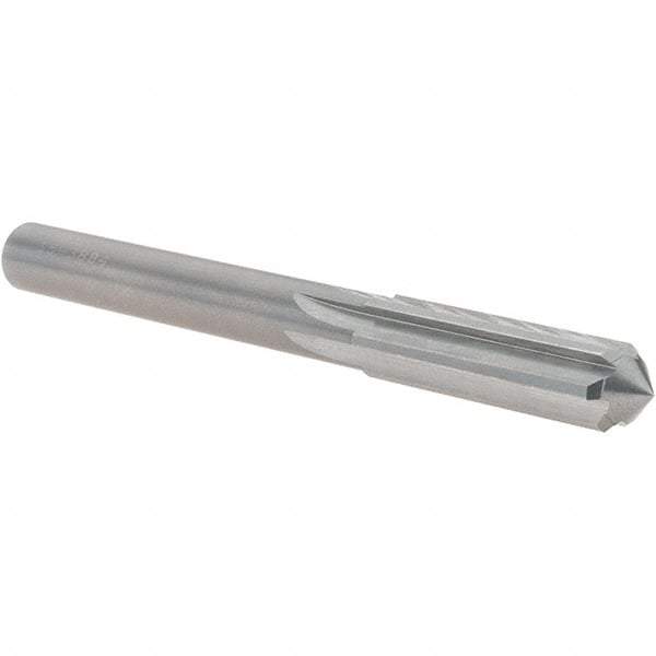 OSG - 8.8mm Solid Carbide Chucking Reamer - Straight Flute, 7.94mm Straight Shank, 32mm Flute Length, 89mm OAL - Eagle Tool & Supply